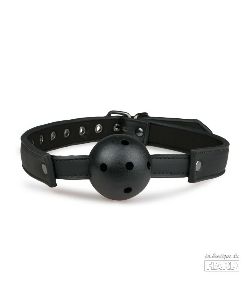Easytoys Fetish Collection Baillon Avec Boule Noire Percée 5 Easytoys Fetish Collection Baillon Avec Boule Noire Percée – Image 3