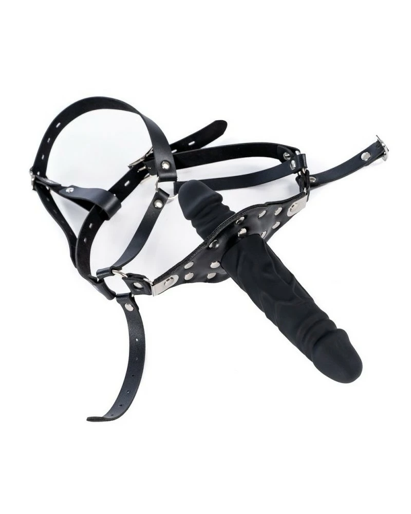 KINKgear Bâillon Avec Gode Strap Dick 12cm 5 KINKgear Bâillon Avec Gode Strap Dick 12cm – Image 3