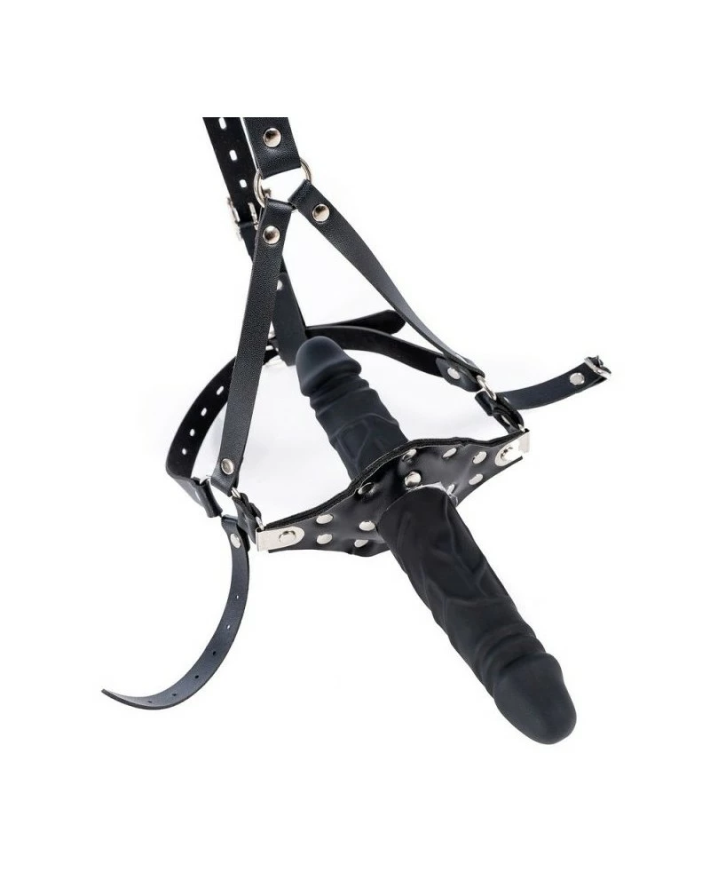 KINKgear Bâillon Avec Gode Strap Dick 12cm 8 KINKgear Bâillon Avec Gode Strap Dick 12cm – Image 6