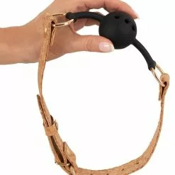 Bâillon-Boule En Liège Vegan Fetish -GODES EN SILICONE Soldes baillon boule en liege vegan fetish 2