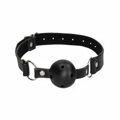 Ouch! Bâillon Boule Gag Strap Noir