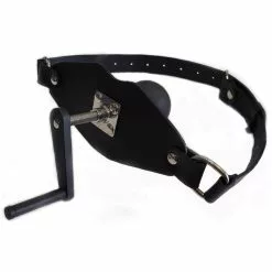 Stainless Steel Baillon Boule Killer Noir