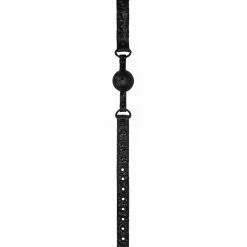 Ouch! Luxury Baillon Boule Luxury Noir -GODES EN SILICONE Soldes baillon boule luxury noir 2