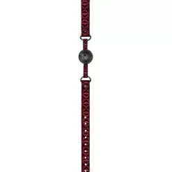 Ouch! Luxury Baillon Boule LUXURY Rouge -GODES EN SILICONE Soldes baillon boule luxury rouge 2