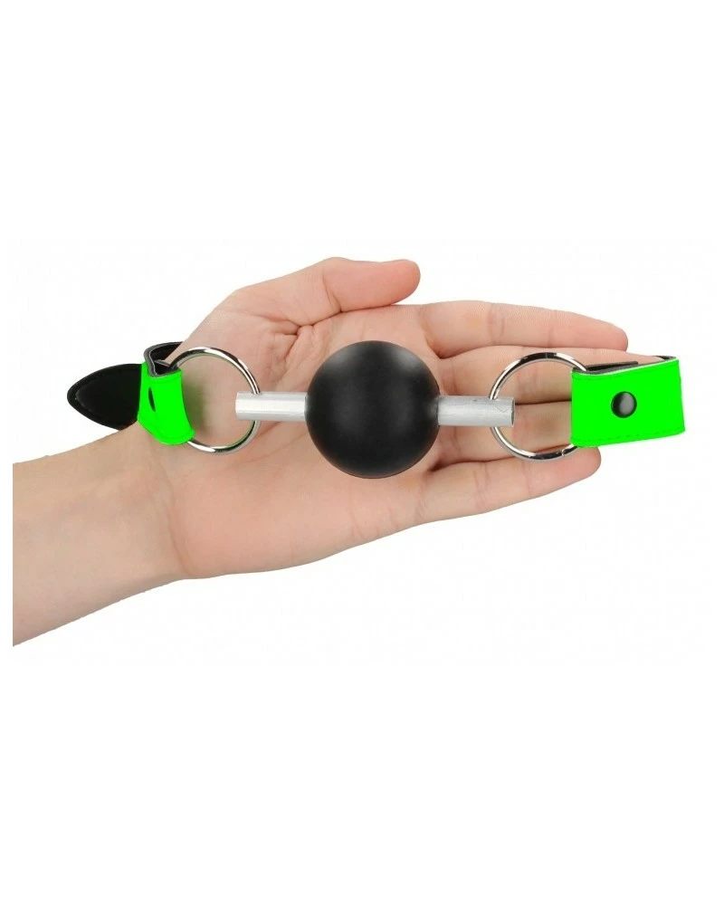 Ouch! Glow Bâillon Boule Phosphorescent Glow 45mm 6 Ouch! Glow Bâillon Boule Phosphorescent Glow 45mm – Image 4