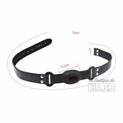 Generique Baillon Drool Hole Noir -GODES EN SILICONE Soldes baillon drool hole noir 3