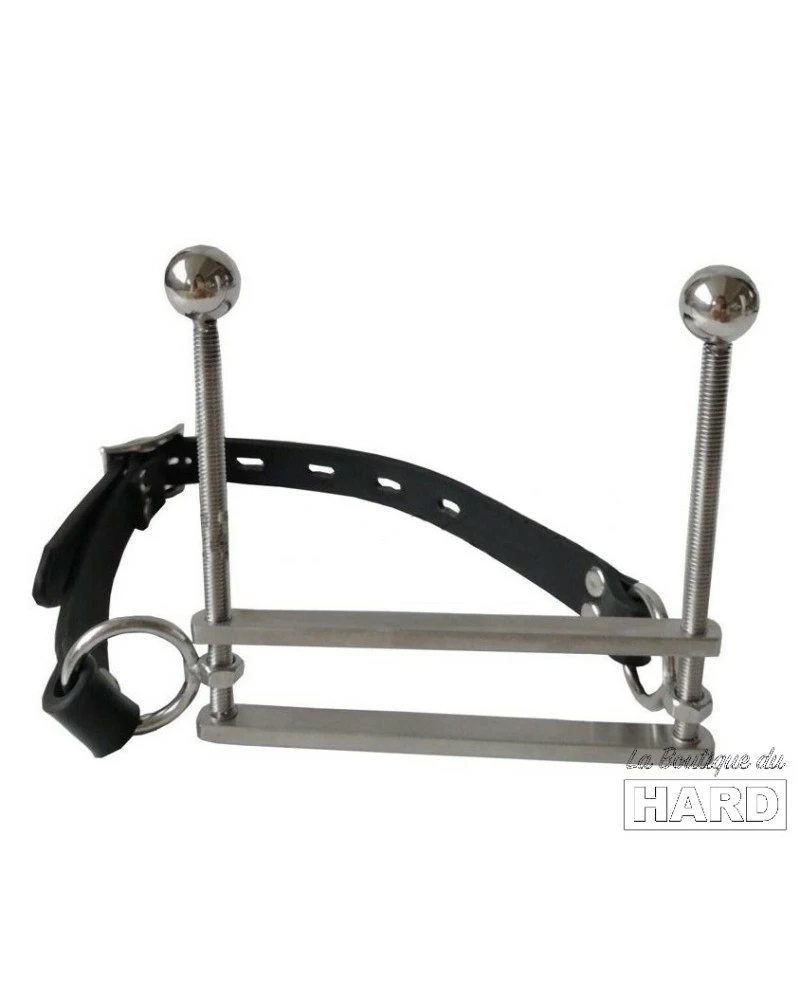 Generique Baillon En Métal Tongue Flail 11cm 3 Generique Baillon En Métal Tongue Flail 11cm