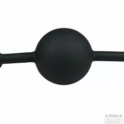 Easytoys Fetish Collection Baillon Flexible Avec Boule Silicone Noir -GODES EN SILICONE Soldes baillon flexible avec boule silicone noir 8