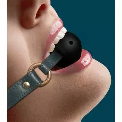 Ouch! Halo Bâillon Halo Ball Bleu 13 Ouch! Halo Bâillon Halo Ball Bleu -GODES EN SILICONE Soldes baillon halo ball bleu 4