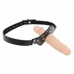 KINKgear Bâillon Penis Double Cock S 10 X 3.3cm