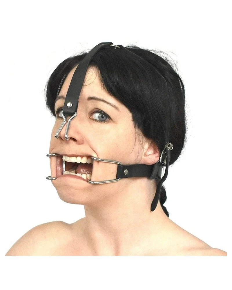 FUKR Bâillon Sm Hook Spreader Bouche Et Nez 7 FUKR Bâillon Sm Hook Spreader Bouche Et Nez â Image 5