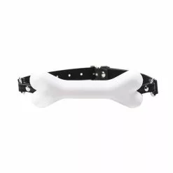Kinky Puppy Baillon SM Os Blanc