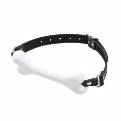 Kinky Puppy Baillon SM Os Blanc -GODES EN SILICONE Soldes baillon sm os blanc 7