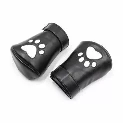 Kinky Puppy Bear PU Gloves