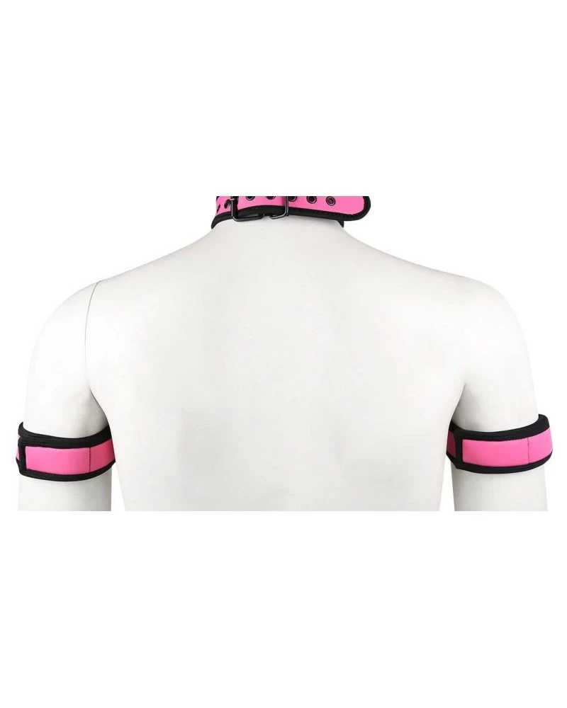 FUKR Brassards En Néoprène Rose 4 FUKR Brassards En Néoprène Rose – Image 2