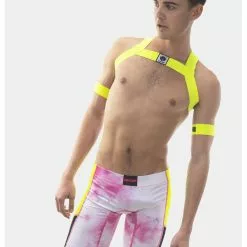 Barcode Berlin Brassards Leonsh Jaune Neon Taille XL -GODES EN SILICONE Soldes brassards leonsh jaune neon 20