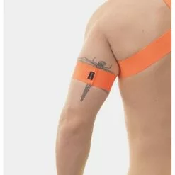 Barcode Berlin Brassards Leonsh Orange Neon Taille XL -GODES EN SILICONE Soldes brassards leonsh orange neon 3