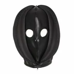 Generique Cagoule Double Layer Simili Noire