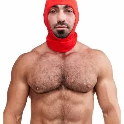 Mr. B Cagoule En Lycra Mister B Rouge -GODES EN SILICONE Soldes cagoule en lycra mister b rouge 2