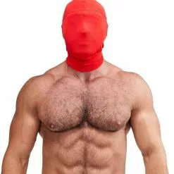 Mr. B Cagoule En Lycra Mister B Rouge -GODES EN SILICONE Soldes cagoule en lycra mister b rouge 3