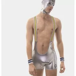 Barcode Berlin Cagoule Glossy Argentée -GODES EN SILICONE Soldes cagoule glossy argentee 2