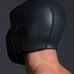 665 Cagoule Neo Bondage Neoprene Noire Taille L/XL -GODES EN SILICONE Soldes cagoule neo bondage neoprene noire 12