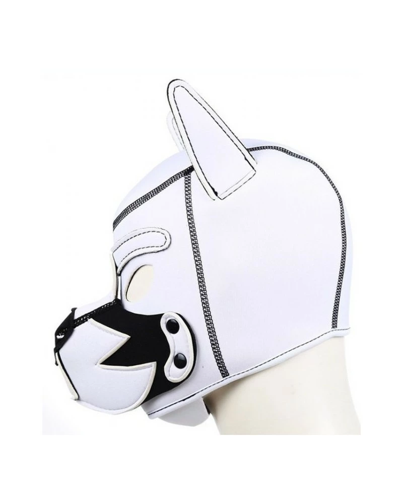 Kinky Puppy Cagoule PUPPY FOX Néoprène Noir-Blanc 6 Kinky Puppy Cagoule PUPPY FOX Néoprène Noir-Blanc â Image 5