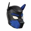 Kinky Puppy Cagoule PUPPY Neoprène Bleu -GODES EN SILICONE Soldes cagoule puppy neoprene bleu