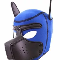 Kinky Puppy Cagoule PUPPY Néoprène Bleu-Noir 6 Kinky Puppy Cagoule PUPPY Néoprène Bleu-Noir -GODES EN SILICONE Soldes cagoule puppy neoprene bleu noir 4