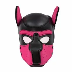 Kinky Puppy Cagoule PUPPY Néoprène Rose 11 Kinky Puppy Cagoule PUPPY Néoprène Rose -GODES EN SILICONE Soldes cagoule puppy neoprene rose 3