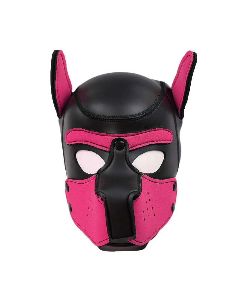 Kinky Puppy Cagoule PUPPY Néoprène Rose 6 Kinky Puppy Cagoule PUPPY Néoprène Rose â Image 4