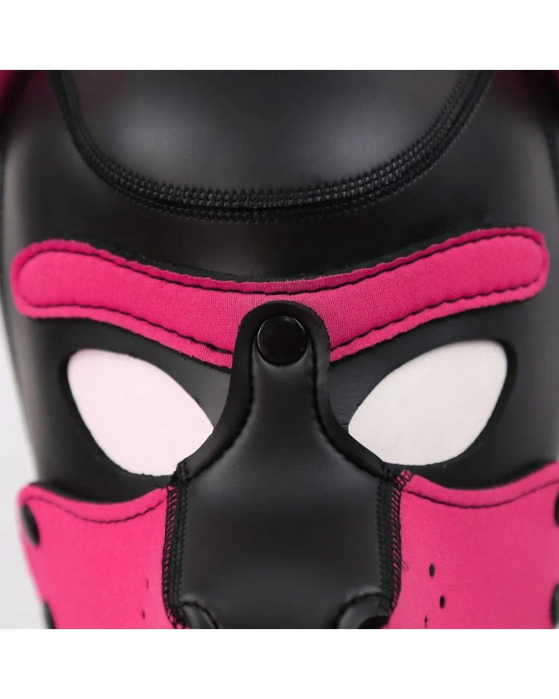 Kinky Puppy Cagoule PUPPY Néoprène Rose 7 Kinky Puppy Cagoule PUPPY Néoprène Rose â Image 5