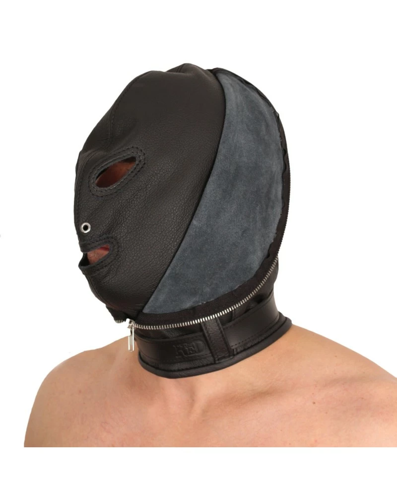 The Red Cagoule Sensorielle En Cuir No Sensor Noir 4 The Red Cagoule Sensorielle En Cuir No Sensor Noir – Image 2