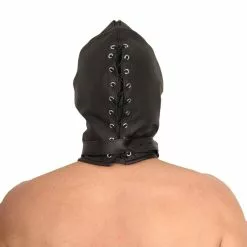 The Red Cagoule Sensorielle En Cuir No Sensor Noir 10 The Red Cagoule Sensorielle En Cuir No Sensor Noir -GODES EN SILICONE Soldes cagoule sensorielle en cuir no sensor noir 2