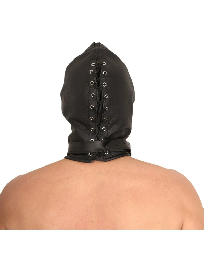 The Red Cagoule Sensorielle En Cuir No Sensor Noir 5 The Red Cagoule Sensorielle En Cuir No Sensor Noir – Image 3