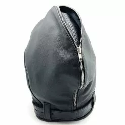 The Red Cagoule Sensorielle En Cuir No Sensor Noir 11 The Red Cagoule Sensorielle En Cuir No Sensor Noir -GODES EN SILICONE Soldes cagoule sensorielle en cuir no sensor noir 3