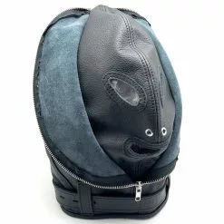 The Red Cagoule Sensorielle En Cuir No Sensor Noir 12 The Red Cagoule Sensorielle En Cuir No Sensor Noir -GODES EN SILICONE Soldes cagoule sensorielle en cuir no sensor noir 4