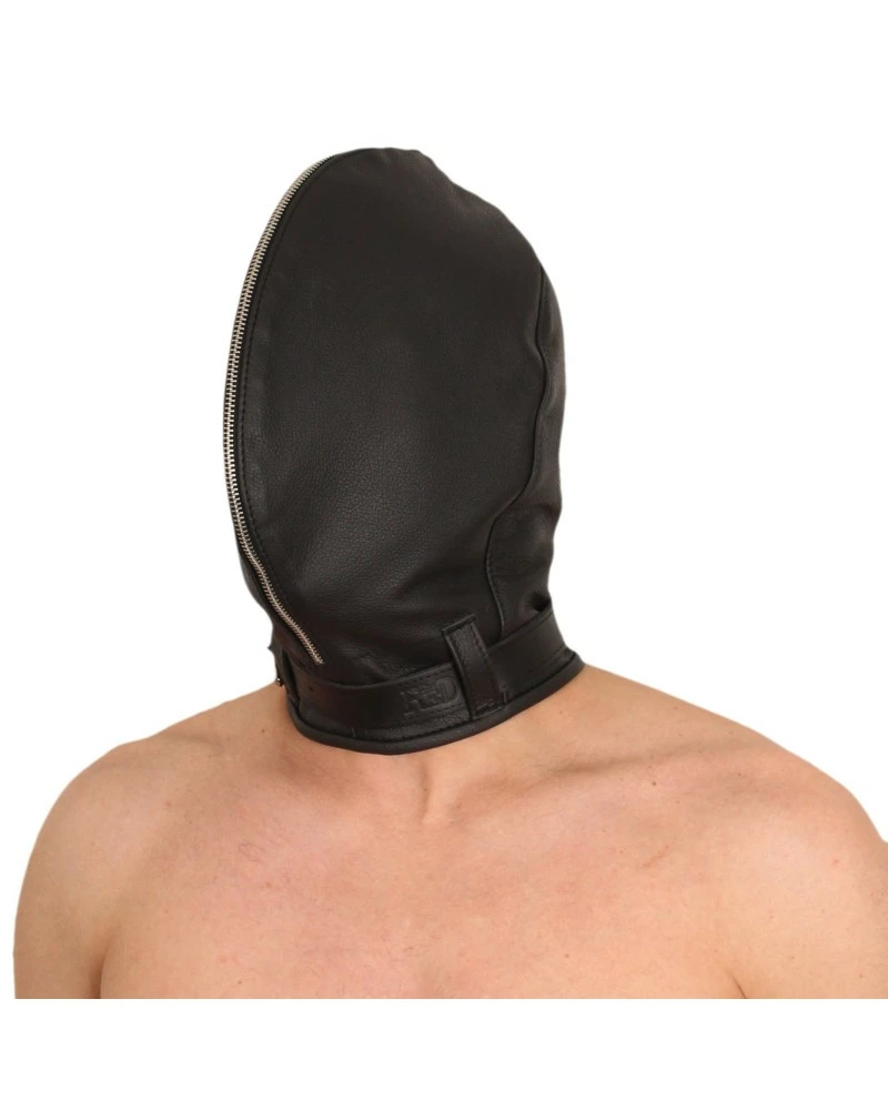 The Red Cagoule Sensorielle En Cuir No Sensor Noir 3 The Red Cagoule Sensorielle En Cuir No Sensor Noir