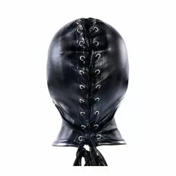 KINKgear Cagoule SM Avec Baillon Et Masque Subfull Noire Taille S/M -GODES EN SILICONE Soldes cagoule sm avec baillon et masque subfull noire 11