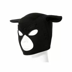 Kinky Puppy Cagoule Tête De Cochon Pig Noire -GODES EN SILICONE Soldes cagoule tete de cochon pig noire 2