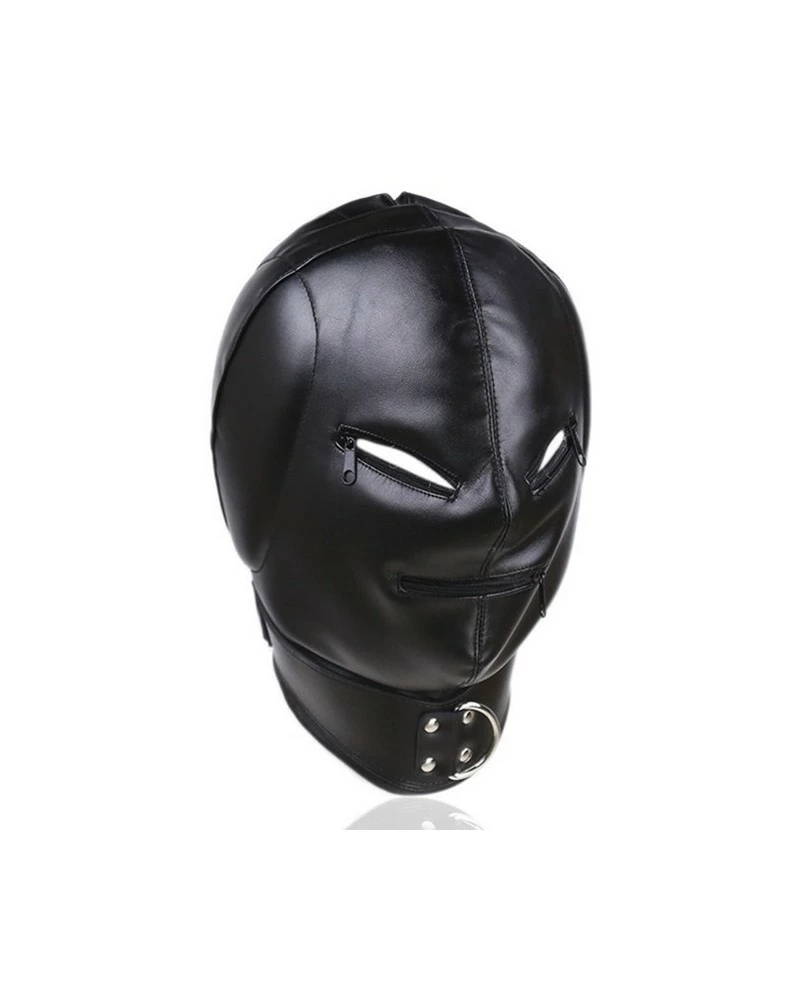 Generique Cagoule Thicker Ear Simili Noir 3 Generique Cagoule Thicker Ear Simili Noir