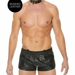 Ouch! Harness Collier Deluxe Bondage Noir -GODES EN SILICONE Soldes collier deluxe bondage noir 3