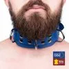 The Red Collier En Cuir Ultra Bleu -GODES EN SILICONE Soldes collier en cuir ultra bleu