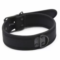 Kinky Puppy Collier En Néoprène Noir