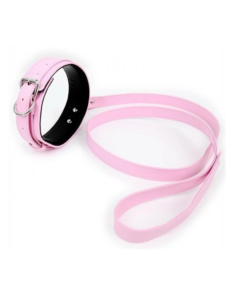 Generique Collier Et Laisse Lighty Rose 3 Generique Collier Et Laisse Lighty Rose