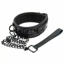 NS Novelties Collier Et Laisse SM - Sinful Black