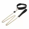 Generique Collier Laisse Golden Noir -GODES EN SILICONE Soldes collier laisse golden noir