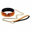 Generique Collier-Laisse Phosphorescent Luminous Orange -GODES EN SILICONE Soldes collier laisse phosphorescent luminous orange