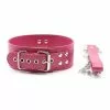 Generique Collier Laisse Pin Lock Fuchsia -GODES EN SILICONE Soldes collier laisse pin lock fuchsia
