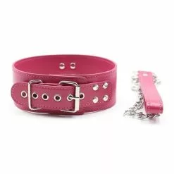 Generique Collier Laisse Pin Lock Fuchsia